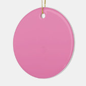Pink #EF8484, Cadillac Pink Keramik Ornament (Links)