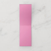 Pink #EF8484, Cadillac Pink Terminkarte (Innenseite Aufgefaltet)