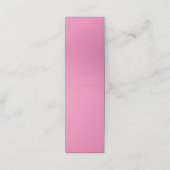 Pink #EF8484, Cadillac Pink Terminkarte (Außenseite Aufgefaltet)