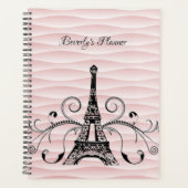 Pink Eiffelturm Geblüht Planer (Vorderseite)