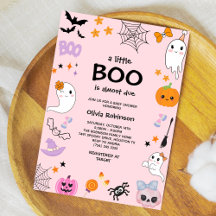Pink eine kleine Niedliche Ghost Halloween Kinderd