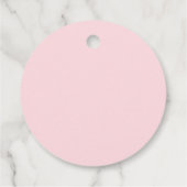 Pink eine kleine Niedliche Ghost Halloween Kinderd Geschenkanhänger (Rückseite)