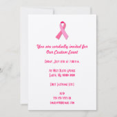 Pink Einladung (Vorderseite)