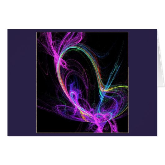 Pink Electric Fraktal (Vorderseite (Horizontal))