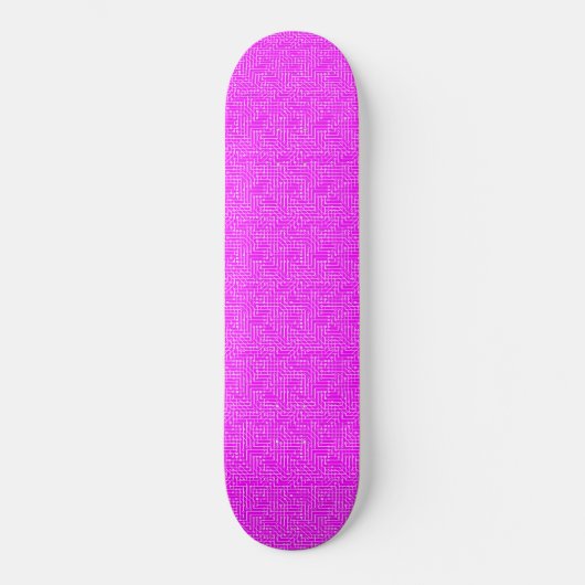 Pink Electronica Skateboard (Vorderseite)