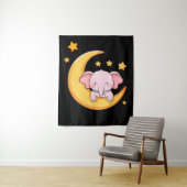 Pink-Elefant Wandteppich (Beispiel)