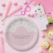 Pink Elegance Lace Paper Teller (Party)