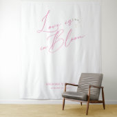 Pink Elegant Brautparty Backdrops Banner Wandteppich (Beispiel)