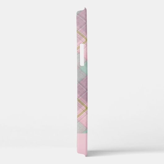 Pink Elegant Script Case-Mate iPhone Ca Hülle (Rückseite / Rechts)