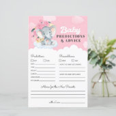 Pink Elephant Baby Predication and Advisor Game (Stehend Vorderseite)