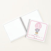 Pink Elephant Baby Showbook Notizblock (Innenseite)