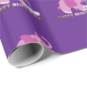 Pink Elephant cupcake Paper Wrapping Geschenkpacku Geschenkpapier (Rolleneckpunkt)