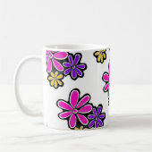 Pink Elephant Floral Tasse (Links)