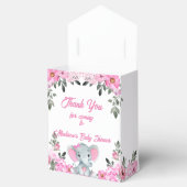 Pink Elephant Gefallen Geschenk Blumengeschenk Sch Geschenkschachtel (Geöffnet)