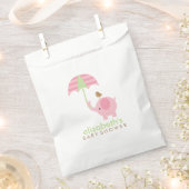 Pink Elephant Girl Baby Dusche Geschenktütchen (Ausgeschnitten)