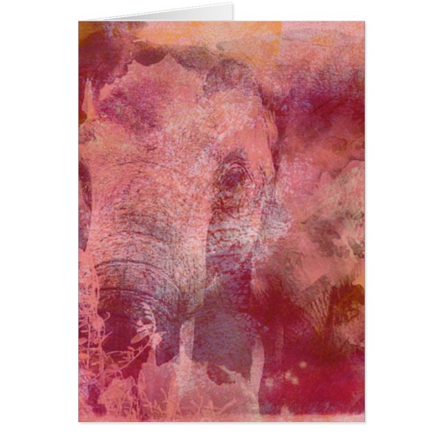 Pink Elephant Grunge (Vorne)