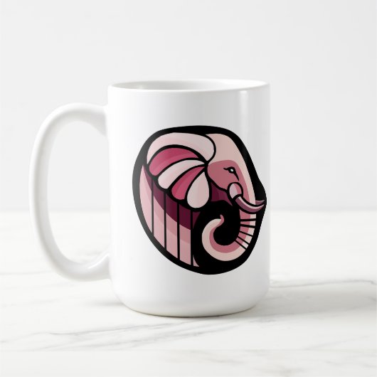 Pink Elephant Kaffeetasse (Links)