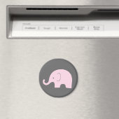 Pink Elephant Magnet (In Situ (Geschirrspüler))