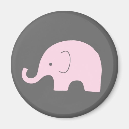 Pink Elephant Magnet (Vorne)