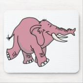 Pink Elephant Mousepad (Vorne)