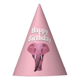 Pink Elephant Partyhütchen