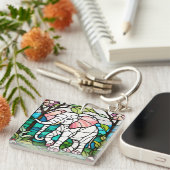 Pink Elephant Schlüsselanhänger (Vorderseite rechts)