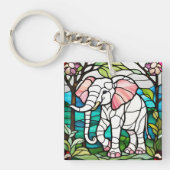 Pink Elephant Schlüsselanhänger (Vorderseite)