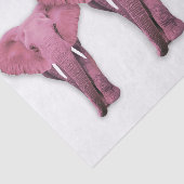 Pink Elephant Seidenpapier (Ausschnitt)