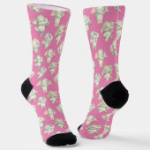 Pink Elephant Socks Socken (Gewinkelt)