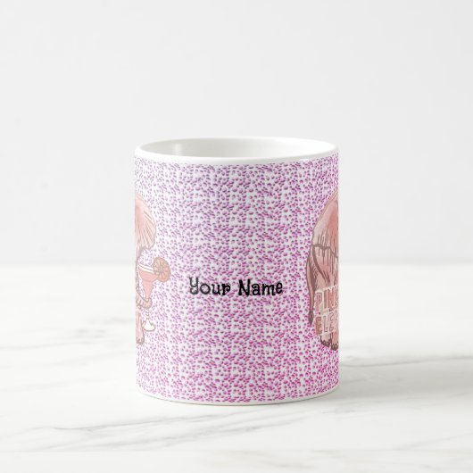 Pink Elephant Tasse (Mittel)