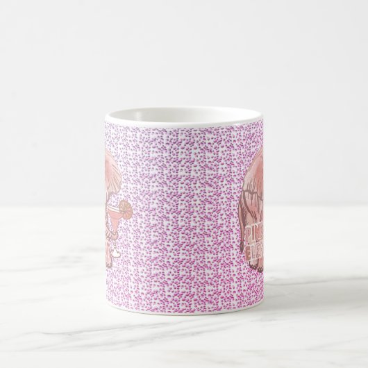 Pink Elephant Tasse (Mittel)