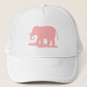 Pink Elephant Truckerkappe (Vorderseite)