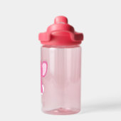 Pink Elephant Water Flasche (Rückseite)