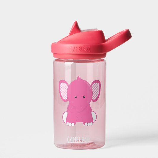 Pink Elephant Water Flasche (Links)