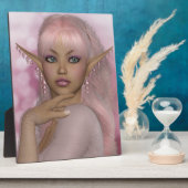 Pink Elf Fotoplatte (Seite)