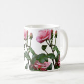 PINK ENGLISCH ROSE KAFFEETASSE (VorderseiteRechts)