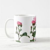 PINK ENGLISCH ROSE KAFFEETASSE (Links)