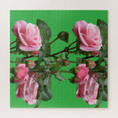 PINK ENGLISH ROSE PUZZLE (Horizontal)