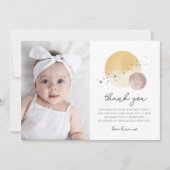 Pink Erste Reise um das Sun Foto Danke (Vorderseite)