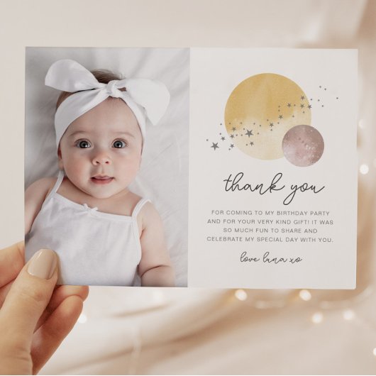 Pink Erste Reise um das Sun Foto Danke