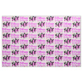 PINK ESSEN, SCHLAFEN, KIRCHE PERSONALISIERT FABRIK STOFF (Fat Quarter (45,7 x 55,9 cm))