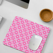 Pink Ethnic Pattern Mouse Pad Mousepad