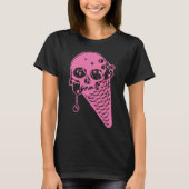 Pink Evil Ice Creme Cone T - Shirt (Vorderseite)