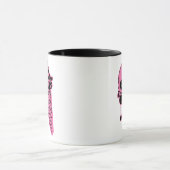 Pink Evil Ice Creme Cone Tasse (Zentrum)
