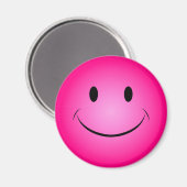 Pink Face Magnet (Vorderseite/Rückseite)