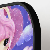 Pink Fairies Dream Land Pattern Pickleball Schläger (Linke Seite)