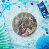 Pink Fairy Baby Blessing Baby Dusche Pappteller (Party)