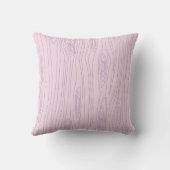 Pink Fairy Door Throw Kissen (Rückseite)