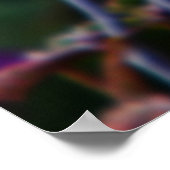 Pink Fairy Duster Druck Poster (Ecke)