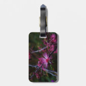 Pink Fairy Duster Gepäckanhänger (Rückseite vertikal)